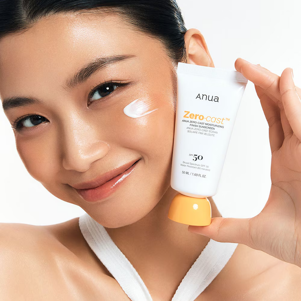 Anua - Zero-Cast Moisturizing Finish Sunscreen 50ml