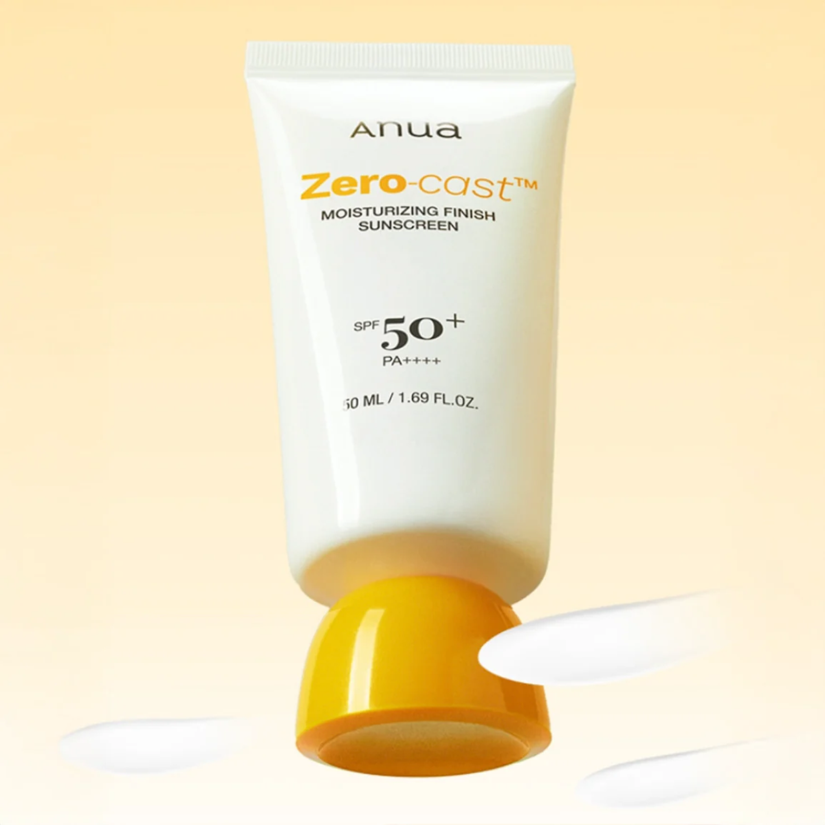 Anua - Zero-Cast Moisturizing Finish Sunscreen 50ml