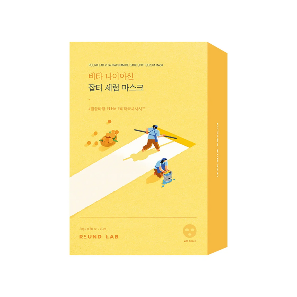 Round Lab - Vita Niacinamide Dark Spot Serum Mask 10ea