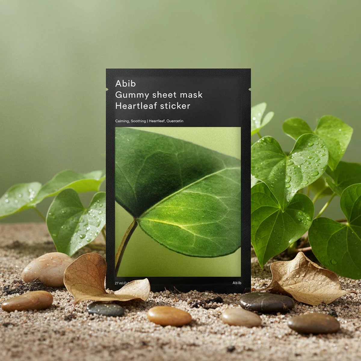 Abib - Gummy Sheet Mask Heartleaf Sticker 27ml X 10ea