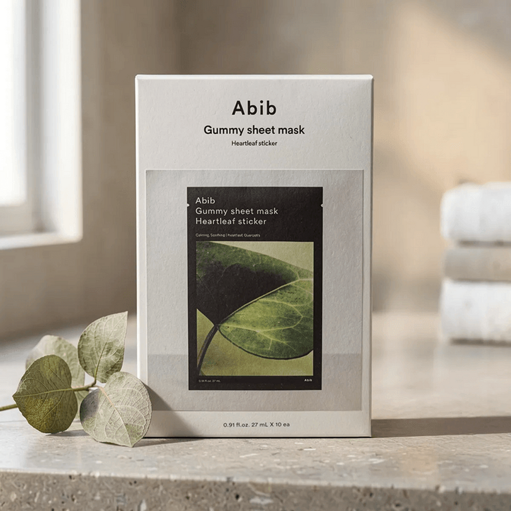 Abib - Gummy Sheet Mask Heartleaf Sticker 27ml X 10ea