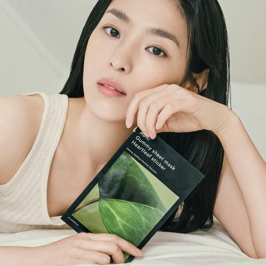 Abib - Gummy Sheet Mask Heartleaf Sticker 27ml X 10ea