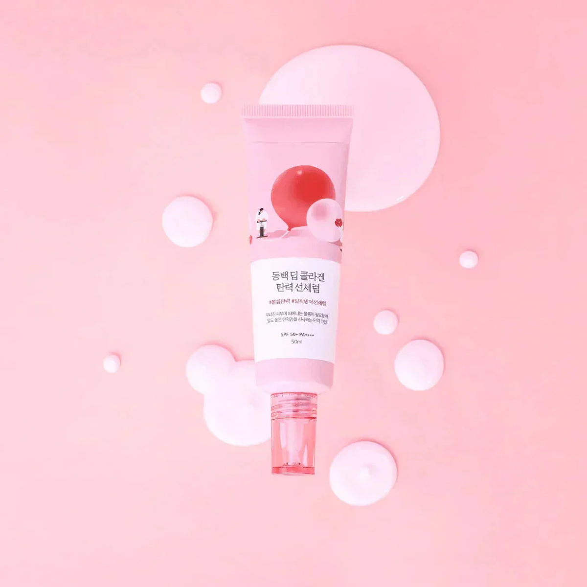 Round Lab - Camellia Deep Collagen Firming Sun Serum (SPF 50+ PA++++)