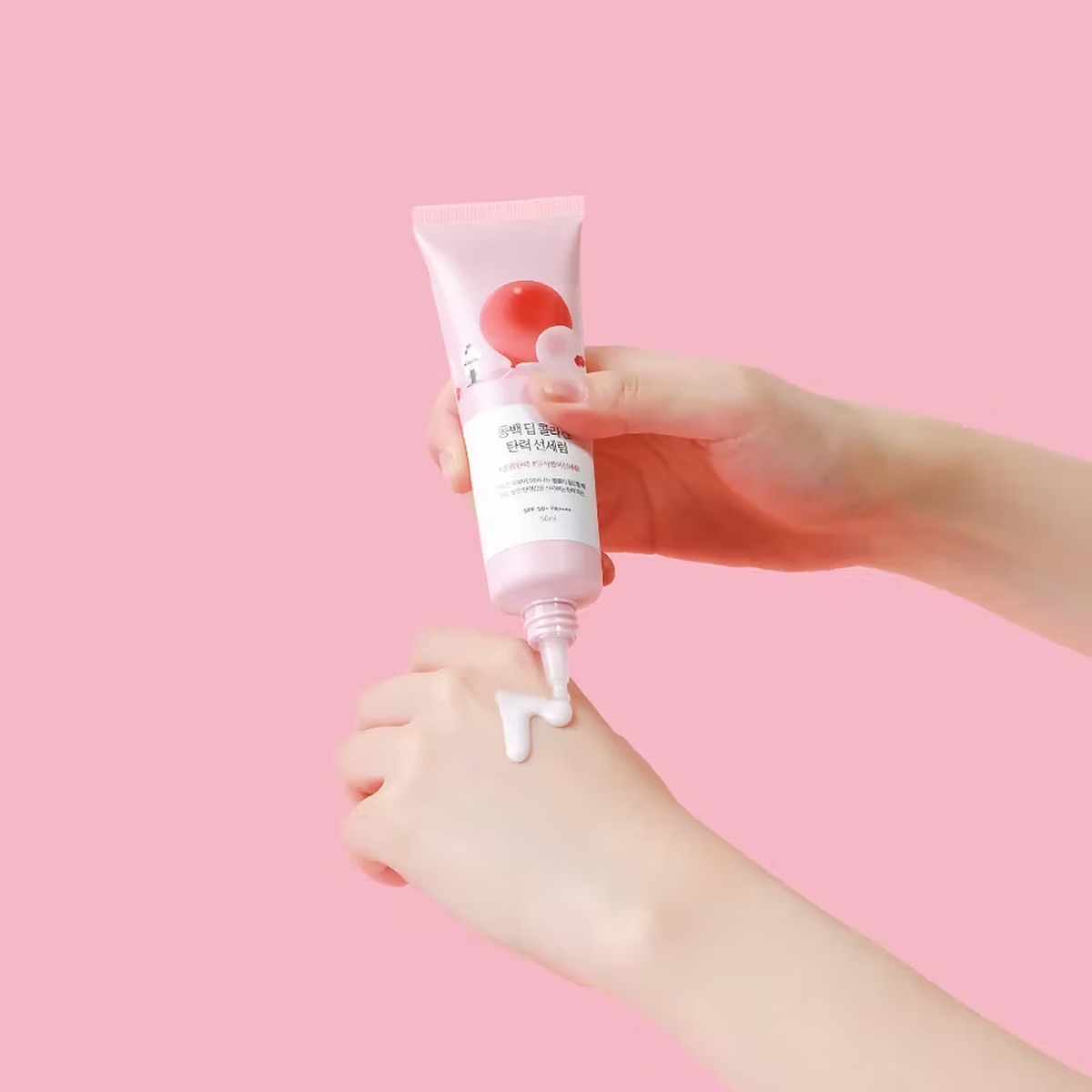 Round Lab - Camellia Deep Collagen Firming Sun Serum (SPF 50+ PA++++)