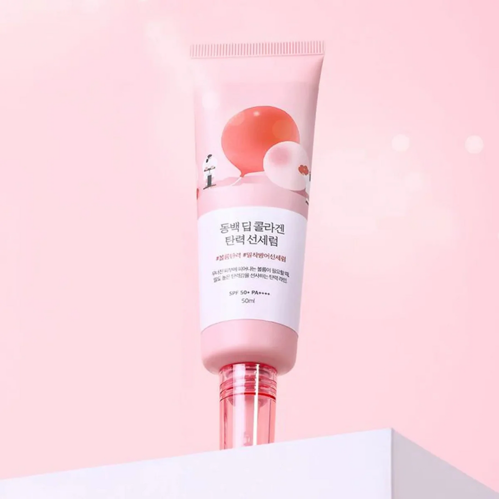 Round Lab - Camellia Deep Collagen Firming Sun Serum (SPF 50+ PA++++)