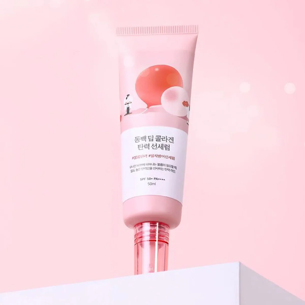 Round Lab - Camellia Deep Collagen Firming Sun Serum (SPF 50+ PA++++)