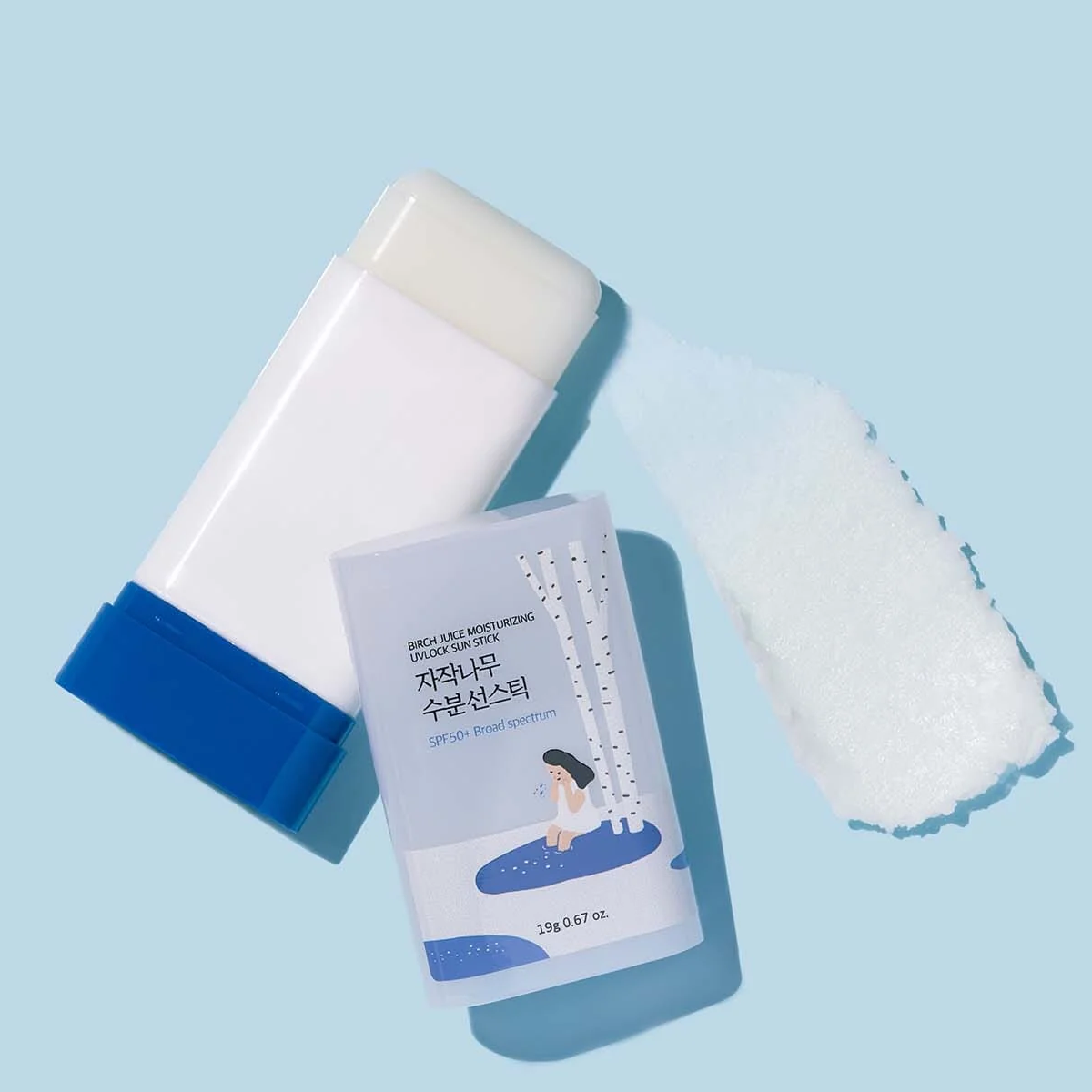 Round Lab - Birch Juice Moisturizing Sun Stick  (SPF 50+ PA++++)